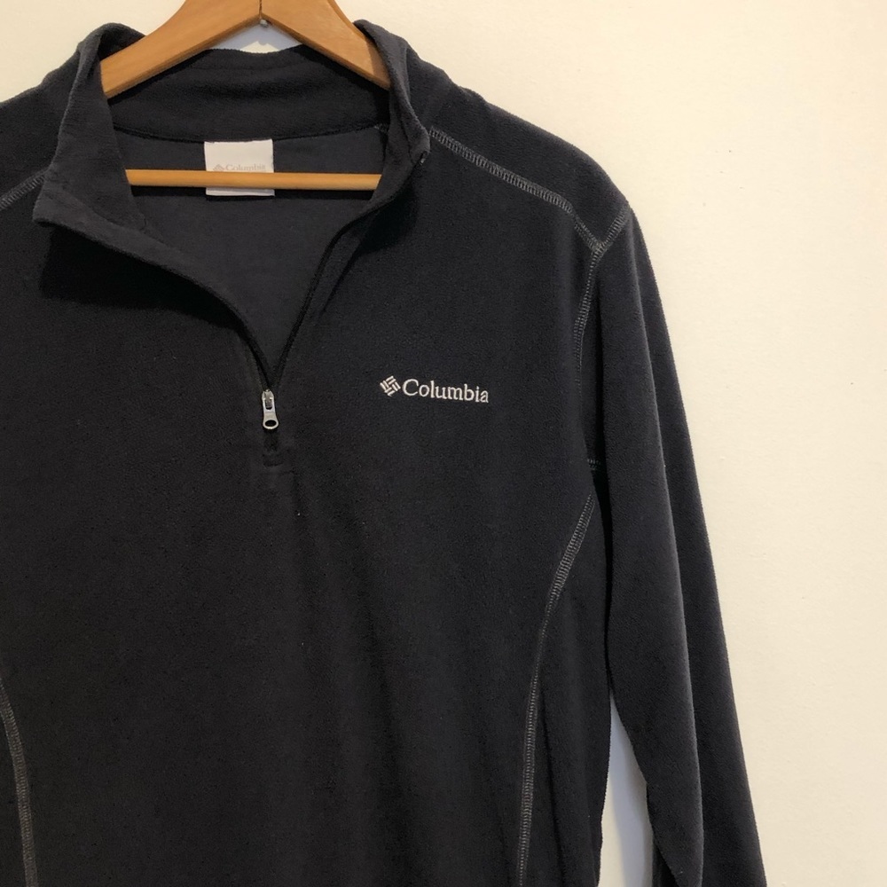 Columbia Quarter Zip Fleece Pullover Sweatshirt - Picture 5 of 12